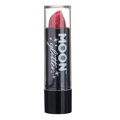 Moon Glitter Holographic Glitter Lipstick Red 4.2g, Hobby en Vrije tijd, Feestartikelen, Nieuw, Verzenden