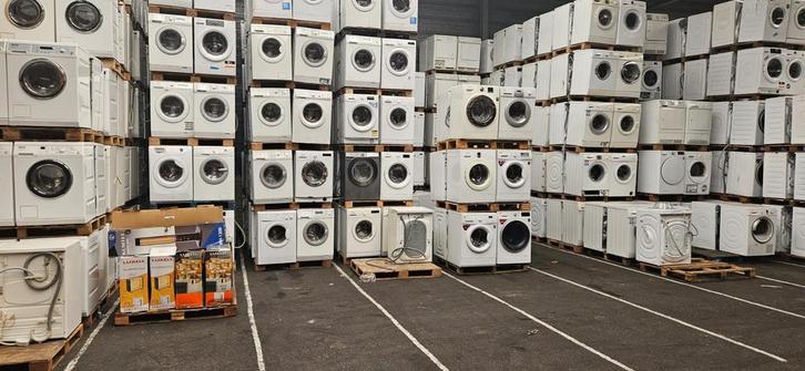 Witgoed gebruikt grote partijen, Elektronische apparatuur, Wasmachines, Gebruikt, Voorlader, Ophalen