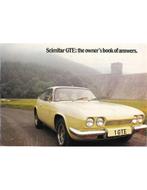 1973 SCIMITAR GTE BROCHURE ENGELS, Livres, Autos | Brochures & Magazines