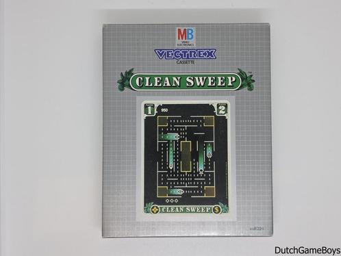 Vectrex - MB - Clean Sweep - Boxed, Games en Spelcomputers, Spelcomputers | Overige, Gebruikt, Verzenden