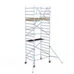 Basic rolsteiger 135 x 6,2m werkhoogte, Doe-het-zelf en Bouw, Steigers, Verzenden, Nieuw, Rolsteiger of Kamersteiger, 5 meter of hoger