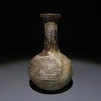 Oud-Romeins Glas Fles. 1e-3e eeuw na Christus. Hoogte 9,5, Verzamelen, Mineralen en Fossielen