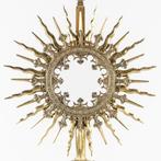 Monstrans, neogotiek, zilver, Placide Poussielgue-Rusand,, Antiek en Kunst