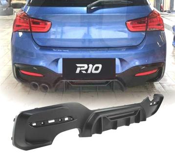 Diffuseur Pour Bmw F20 Lci 15- Look Competition Noir Mate, Verzenden