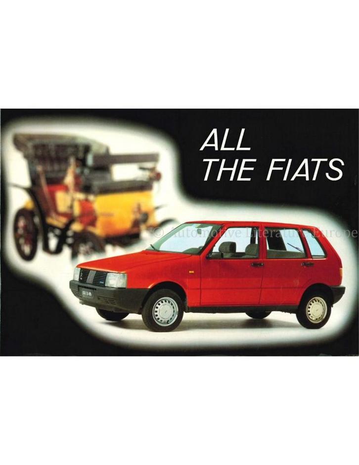 ALL THE FIATS, Boeken, Auto's | Boeken