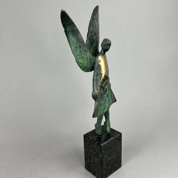 J. Zak (XX-XXI) - The Angel -SHe - bronze., Antiek en Kunst, Kunst | Designobjecten