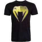 Venum Shadow Katoenen T-shirt Zwart Geel, Kleding | Heren, Nieuw, Maat 56/58 (XL), Venum, Vechtsport