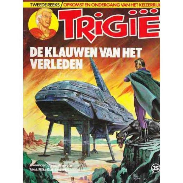 Trigië de klauwen van het verleden 8710722130009, Boeken, Overige Boeken, Gelezen, Verzenden