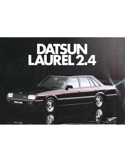 1984 DATSUN LAUREL BROCHURE DUITS, Livres, Autos | Brochures & Magazines