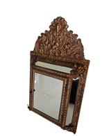Spiegel- Antieke barokmuurspiegel met verborgen opbergruimte