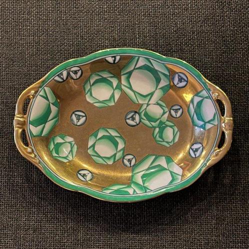 Zeldzame art deco Noritake serveerschaal - Porselein - Japan, Antiek en Kunst, Antiek | Overige Antiek