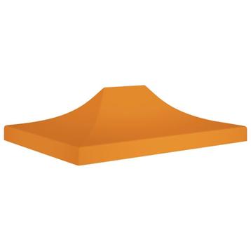 vidaXL Partytentdak 270 g/m² 4x3 m oranje, Verzenden