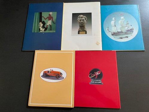 Tintin - Catalogues de vente aux enchères - 5 Albums -, Boeken, Stripverhalen