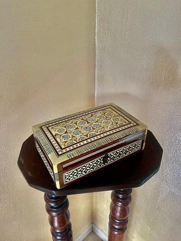 Boîte à bijoux - Bois - Khatamkari