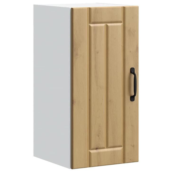 vidaXL Keukenbovenkast Lucca bewerkt hout artisanaal, Huis en Inrichting, Kasten | Overige, Nieuw, Verzenden