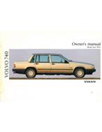 1991 VOLVO 740 INSTRUCTIEBOEKJE ENGELS, Auto diversen, Handleidingen en Instructieboekjes