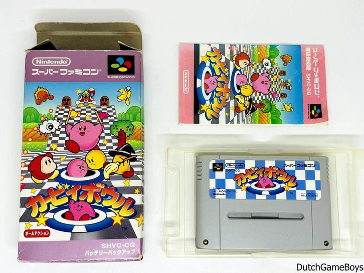 Super Famicom - Kirby Bowl, Consoles de jeu & Jeux vidéo, Jeux | Nintendo Super NES, Envoi