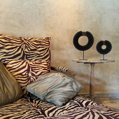 Decoratief ornament (2) - NO RESERVE PRICE - Pair of black, Antiek en Kunst, Kunst | Designobjecten