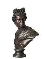 Bronzen buste van Apollo - 76 cm (1) - Brons - Eind 20e eeuw, Antiek en Kunst
