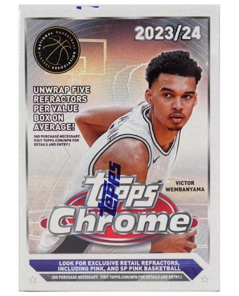 2024 Topps Chrome NBA - Blaster Box - Sealed - 1 Sealed box, Hobby & Loisirs créatifs, Jeux de cartes à collectionner | Autre