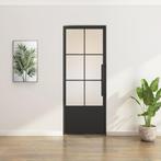 Stalen taatsdeur - 6 Vlaks met kickplate - Mat glas, Doe-het-zelf en Bouw, Deuren en Vliegenramen, 80 tot 100 cm, Overige typen