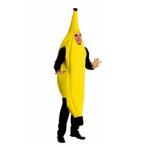 Verkleedkleren Bananen Pak Volwassenen Banaan Kostuum Onesie, Verzamelen, Verzenden, Nieuw