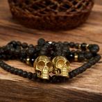 Tibetaanse Mala - Lavasteen en schedels - Talisman, Nieuw