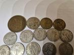 Congo belge. Franc Lot van 24 munten uit Belgisch-Congo, Postzegels en Munten