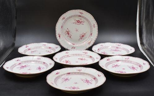 Herend - Assiette (7) - Or, Porcelaine - Waldstein Pattern, Antiek en Kunst, Antiek | Glaswerk en Kristal