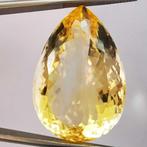 Zonder Minimumprijs Citrien - 47.47 ct - Antwerp Laboratory, Nieuw