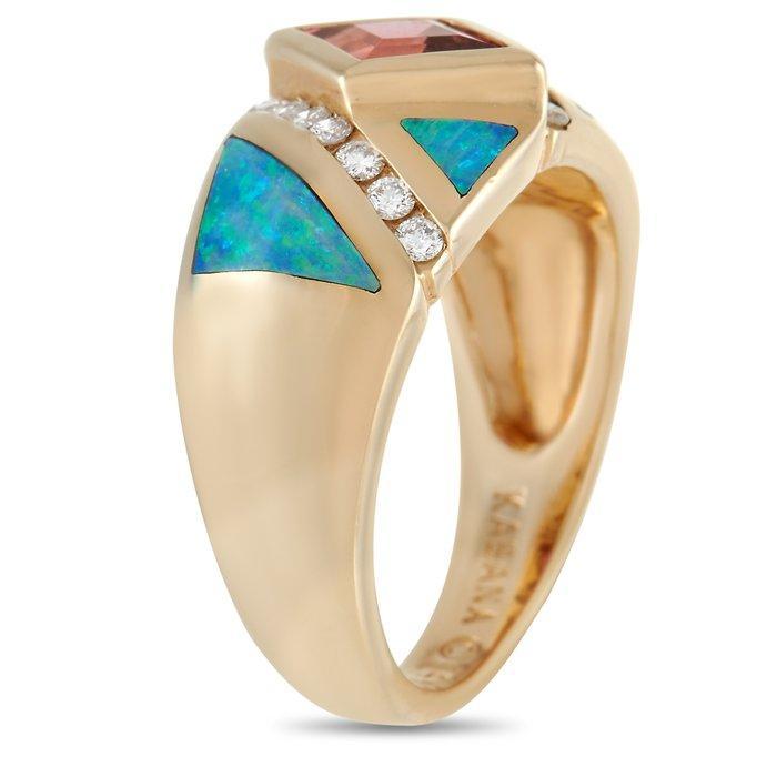 Other brand - Ring - 14 karaat Geel goud, 14K Geelgouden,, Handtassen en Accessoires, Ringen