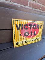 j.b Gabriels Bruxelles - Reclamebord Blik Victory Oil -