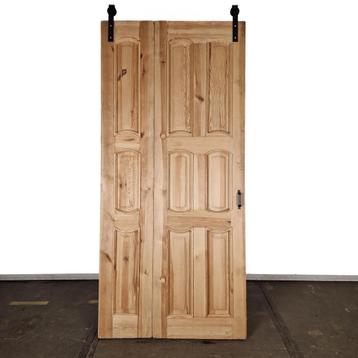 Vieille porte coulissante en bois | Porte de grange de Broc