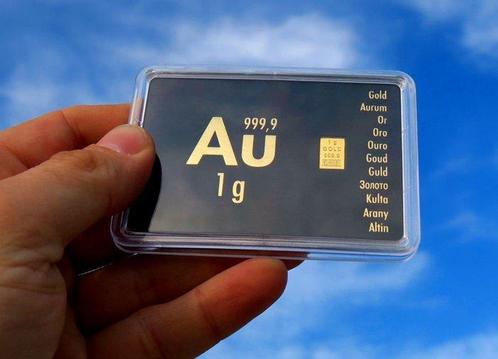 1 gram - Goud (Zonder Minimumprijs), Postzegels en Munten, Edelmetalen en Baren