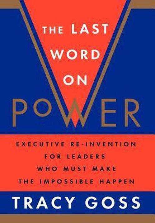 The Last Word on Power 9780385474924 Tracy Goss, Boeken, Taal | Engels, Zo goed als nieuw, Verzenden