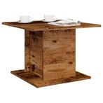 vidaXL Salontafel 55,5x55,5x40 cm bewerkt hout oud, Huis en Inrichting, Tafels | Salontafels, Verzenden, Nieuw