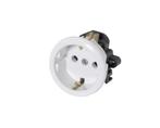 Martin Kaiser 1-Way Inbuilt Device Socket With Shutter Black, Doe-het-zelf en Bouw, Verzenden, Nieuw