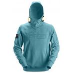 Snickers 2881 logo hoodie - 5700 - aqua blue - maat s, Nieuw