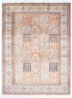 Tapis - 221 cm - 158 cm - Tapis en soie du Cachemire, Maison & Meubles, Ameublement | Tapis & Moquettes