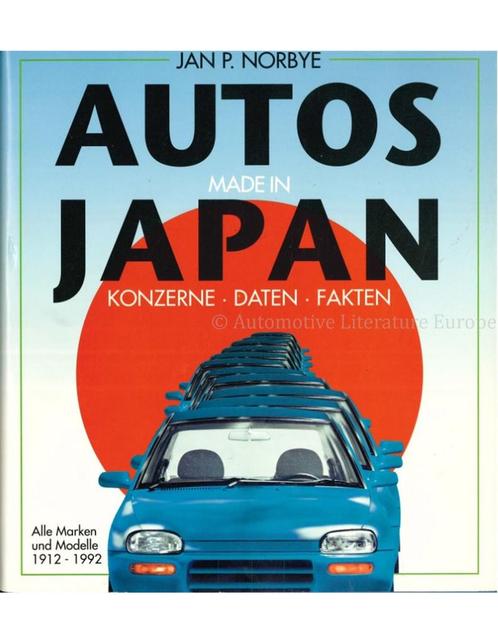 AUTOS MADE IN JAPAN: KONZERNE -  DATEN -  FAKTEN, ALLE MAR.., Livres, Autos | Brochures & Magazines, Enlèvement ou Envoi
