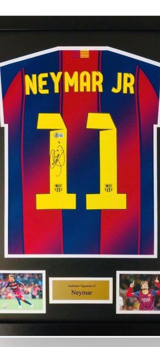 FC Barcelona - Signed by Neymar Jr - Voetbalshirt, Verzamelen, Overige Verzamelen