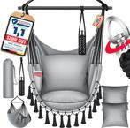 KESSER® XXL Hangstoel - 2 Kussens - Tot 150 kg - Grijs •, Verzenden, Nieuw