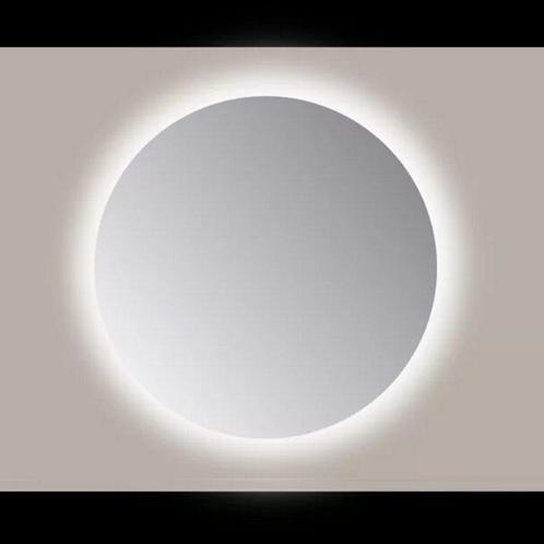Spiegel Sanicare Q-Mirrors 70x70 cm Rond Met Rondom LED Cold, Doe-het-zelf en Bouw, Sanitair, Bad, Nieuw, Ophalen of Verzenden