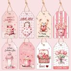 Bloemenkaartjes valentijn - 8 verschillende designs (set van, Nieuw