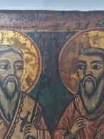 Icône - St. Gregory and St. Stylianos - Bois