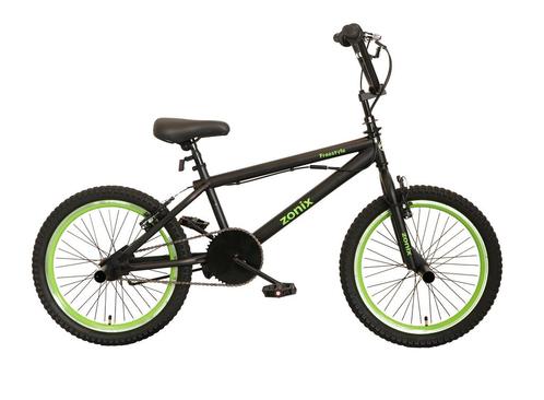 Zonix Bmx Crossfiets 20 Inch Zwart Groen, Vélos & Vélomoteurs, Vélos | Garçons, Enlèvement ou Envoi