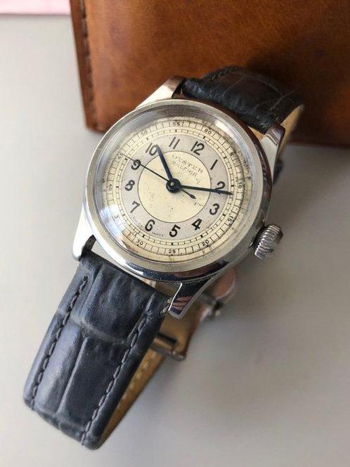 Rolex - Oyster Raleigh military dial - engraved World War II, Handtassen en Accessoires, Horloges | Heren