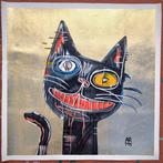 Angel Rivas - HUNGRY CAT - NO Reserve, Antiek en Kunst, Kunst | Schilderijen | Modern