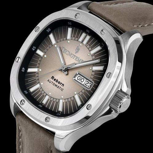 Tecnotempo - Automatic - Reborn - - TT.RE.CH (Champagne) -, Handtassen en Accessoires, Horloges | Heren