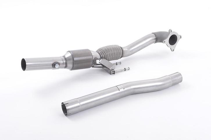 Gegoten downpipe met HJS High Flow Sports Cat | Audi / Seat, Auto-onderdelen, Uitlaatsystemen, Nieuw, Verzenden
